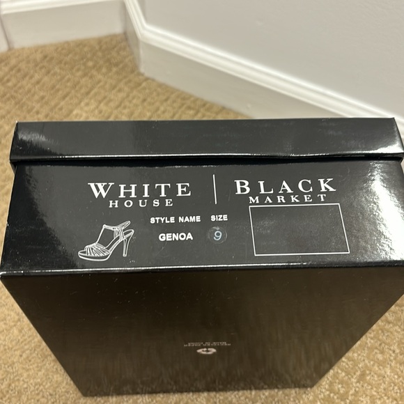 White House Black Market Hot Pink Strappy High Heels - Picture 5 of 8